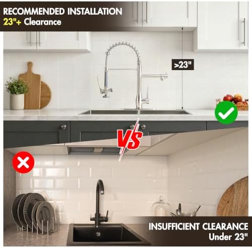 GIMILI Commercial Kitchen Sink Faucet with Pull Down Sprayer Brushed Nickel - Image 5
