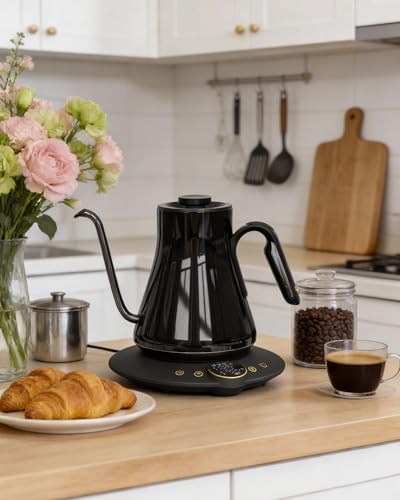 Cocinare FLOW B9 Gooseneck Electric Kettle ±1°F Temperature Control - Image 2