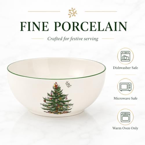 Spode Christmas Tree Medium Round Holiday Serving Bowl - Image 4