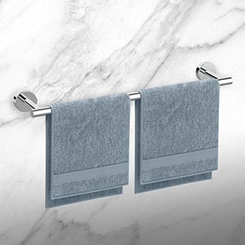 Newfun 10 Pieces Polished Chrome Bathroom Hardware Set 24 Inch - Image 2