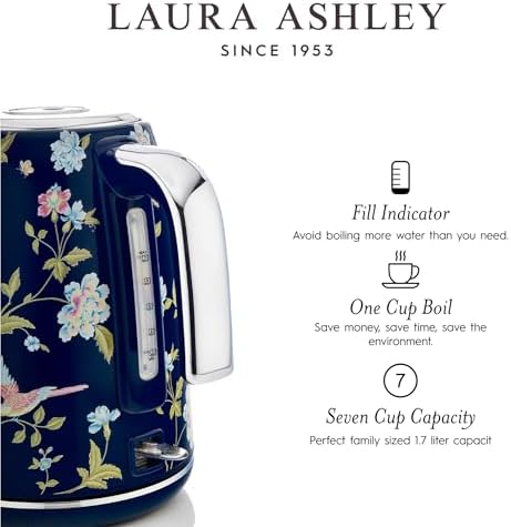 Laura Ashley Electric Kettles for Boiling Water, 1.7L Electric Tea Kettle - Image 6