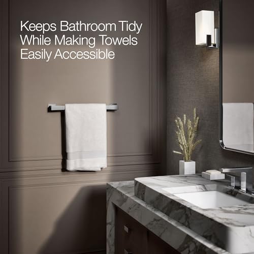 Kohler 26633-CP Honesty® 18" Towel bar, Polished Chrome - Image 3