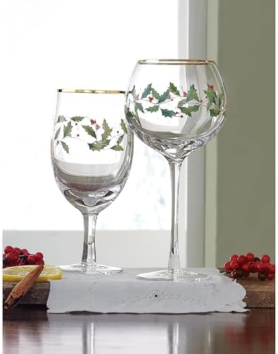 Lenox Holiday Christmas Glass Tumblers, Set of 4 - Image 5