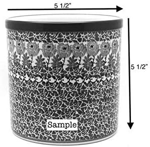 Polish Pottery Utensil Holder - Sunburst - Image 2