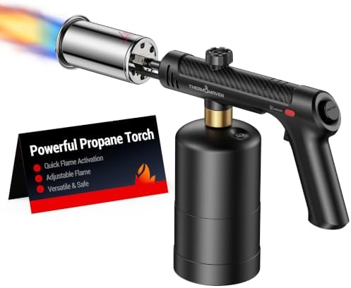 ThermoMaven Propane Torch Gun, One-Touch Max Fire Flame Thrower by ThermoMaven