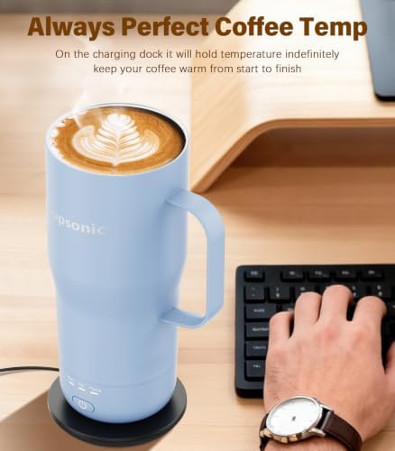 Supsonic Heated Coffee Mug, 20oz Electric Temperature Control Cup (S3) - Image 3