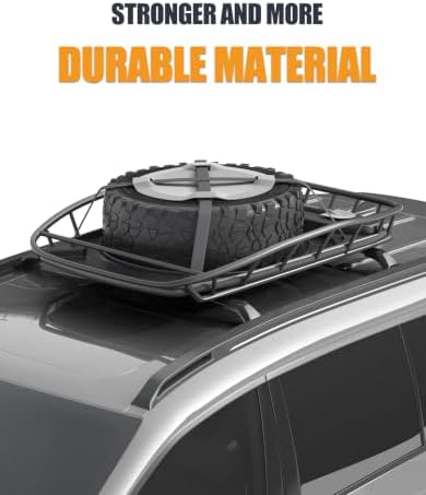 KINGGERI 300lbs Roof Rack Cross Bars for Jeep Cherokee 2026 - Image 6