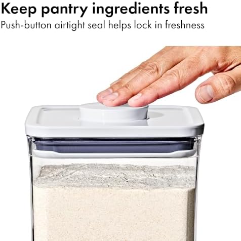 OXO Good Grips 2-Piece Prelabeled POP Container Set with Scoop - Image 2