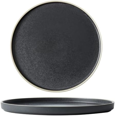 MOD Round Plate 10.75 Inch – Roasted Sesame. Set of 6 - Image 2