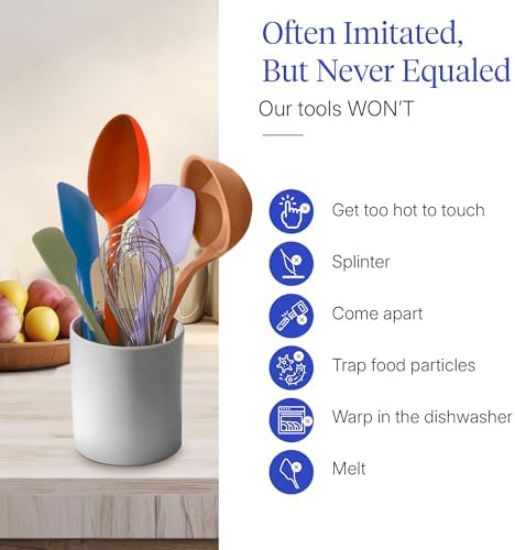 GIR: 10-Piece Silicone Ultimate Kitchen Utensils Set – Mediterranean - Image 5