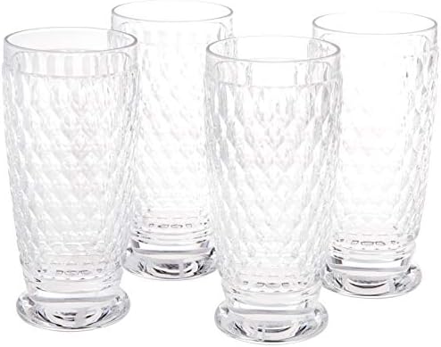 Villeroy & Boch Boston Clear Crystal Highball Glasses, Set of 4 - Image 2