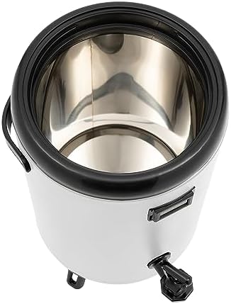 Hot Beverage Dispenser, 12L/3.17Gal Insulated Beverage Dispensers Insulated Thermal Hot and Cold Beverage Dispenser with Spigot & Thermometer Stainless Steel Drink Dispenser for Tea Coffee Milk - Image 5