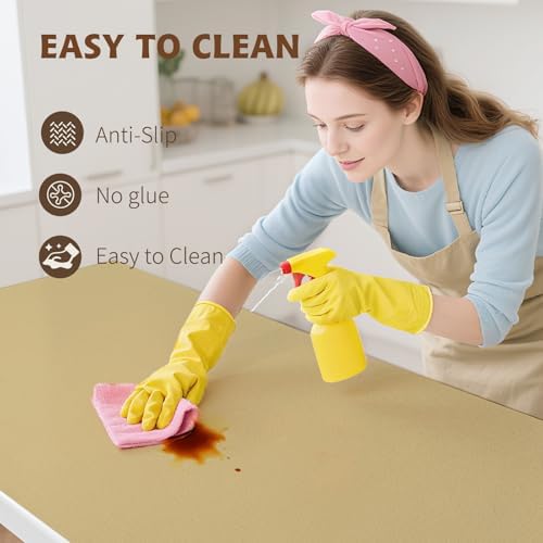 Shelf Liners for Kitchen Cabinets 12in x 30FT, Non Adhesive Drawer Liner - Image 5