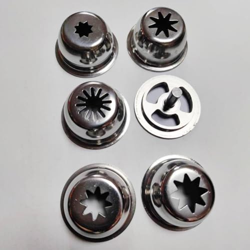 4 Pieces Spanish Churro Maker Nozzles Accessories Interchangeable Nozzles Attachment Replacement for Restaurants Kitchens - Image 2