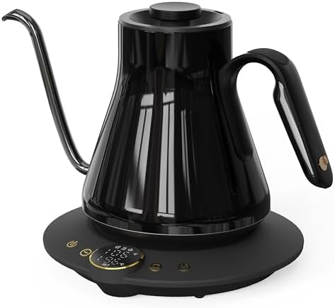 Cocinare FLOW B9 Gooseneck Electric Kettle ±1°F Temperature Control by Cocinare