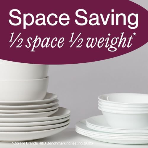 Corelle Butterfly Gold 18-Piece Round Dinnerware Set, Service for 6 - Image 7