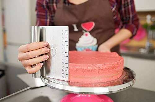 Sallys Baking Mould Baking Ring Cake Ring Round Rectangular Various Sizes and Shapes (Accessories, Dough Card Small 15 x 12.5 cm) - Image 4