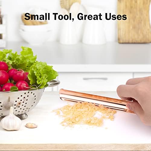 Food Scraper, Crumbers for Servers, Restaurant Crumb Sweeper, Table Scraper for Crumbs on Table, Restaurant Supplies for Kitchen, Server Accessories for Waitresses and Waiters (1 PACK, Rose Gold) - Image 6