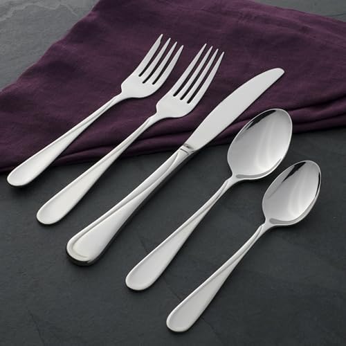Oneida Flatware Flight Teaspoons 18/0 Silverware Set for 6, (6-Piece) - Image 3