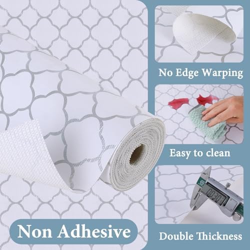 Shelf Liners for Kitchen Cabinets 23.6in x 20FT Non Adhesive Drawer Liner - Image 6