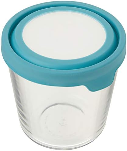 Anchor Hocking Trueseal Glass Food Storage Container with Airtight Lid, 7 Cup Tall, Mineral Blue - Image 3