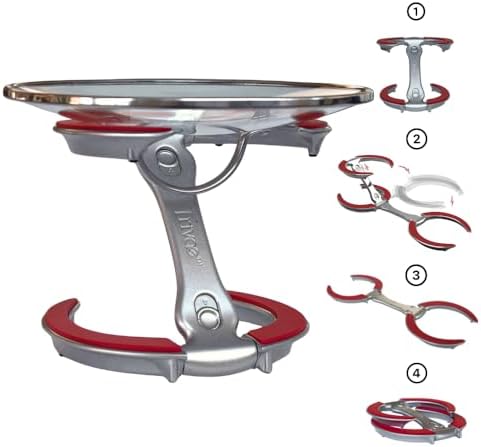 Trivae Pot Lid Holder While Cooking, 4-in-1 Kitchen Trivet & Pan Lid Holder by Trivae-CookServeEntertain
