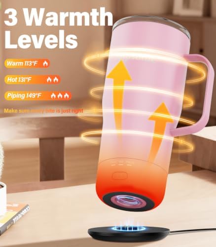 Supsonic Heated Coffee Mug, 20oz Electric Temperature Control Cup (S3) - Image 2
