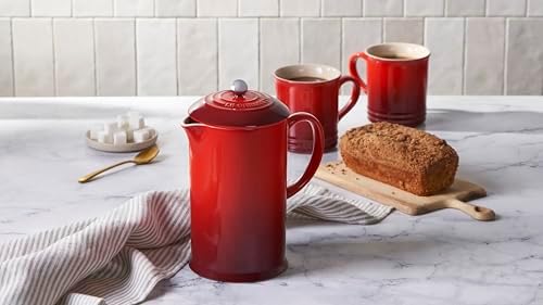 Le Creuset Stoneware French Press, 34 oz., Artichaut - Image 5