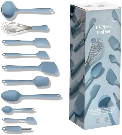 GIR: 10-Piece Silicone Ultimate Kitchen Utensils Set – Slate - Image 2