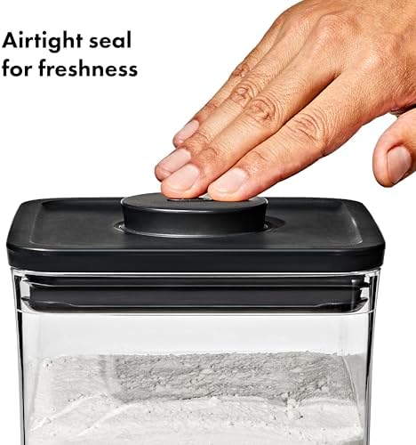OXO Good Grips 5 Piece Matte Pop Container Set - Matte Black - Image 3