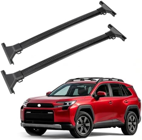 Autekcomma Lockable 260lbs Roof Rack Cross Bars Fits 2026 Toyota RAV4 by Autekcomma