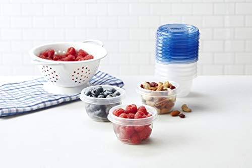 Glad GladWare Mini Round Food Storage Containers, 4 Oz, 8 Count, 12-Pack - Image 6