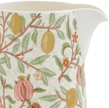 Spode Morris & Co Fruits Jug, 48 Oz - Decorative Botanical Pitcher with Spout & Handle for Water, Juice, Iced Tea, Lemonade & Refreshments, Home & Kitchen Tableware, Dining & Entertaining - Image 2