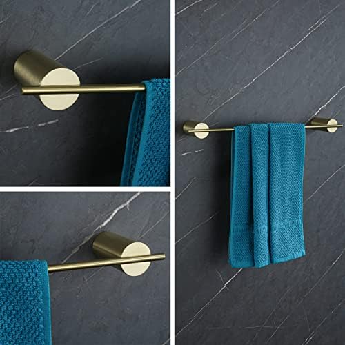 RANDOM Brushed Gold Towel Bar Rack Holder Rod 18 inch Hand Towel Holder for Bathroom Kitchen Hardware Accessories Wall Mount 96068-2-18BG - Image 6