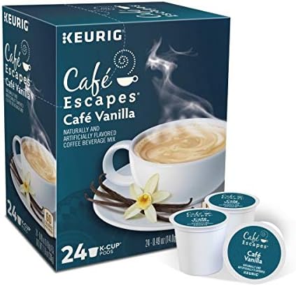 Cafe Escapes Cafe Vanilla Keurig Single-Serve K-Cup Pods, 72 Count - Image 3