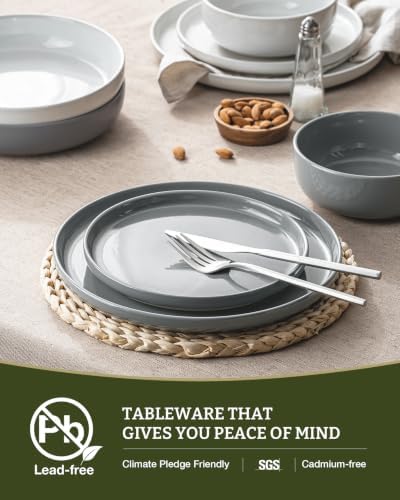 Famiware Milkyway 16-Piece Dinnerware Set with Pasta Bowls, Multi-color - Image 6