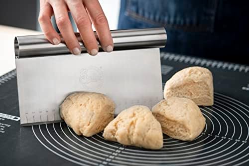 Sallys Baking Mould Baking Ring Cake Ring Round Rectangular Various Sizes and Shapes (Accessories, Dough Card Small 15 x 12.5 cm) - Image 3