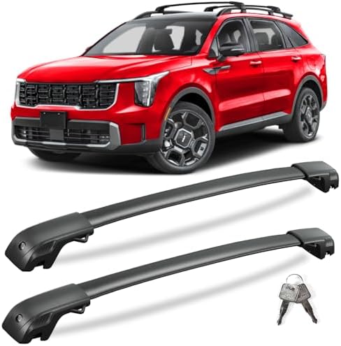KINGGERI Roof Rack Cross Bars for Kia Sorento X-Line & X-Pro 2021-2026 by KINGGERI