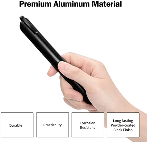 Scraper Tool Kitchen, Bread Crumb Catcher, Portable Stainless Steel Table Serveware Crumbers, Server Accessories for Waitress, Waiters, Restaurant Table Clean Tool Accessories (20 PACK, Black) - Image 2