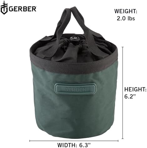 Gerber Gear ComplEAT Coffee Set - Packable Outdoor Camp Kettle & Pour Over Coffee Kit with 2 Qt Stainless Steel Kettle, 24 oz Tritan Carafe & Silicone Pour Over - Image 3