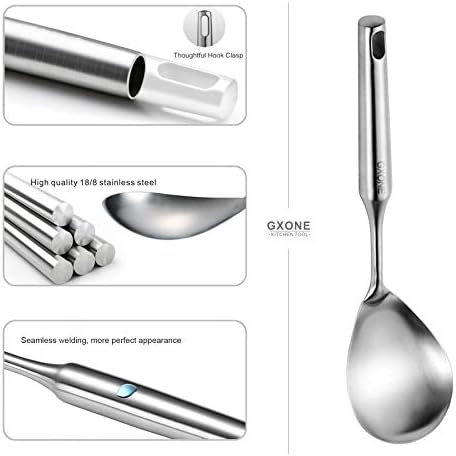 Large Serving & Cooking Spoon,for Cooking and Buffets,304 Stainless Steel - Image 3
