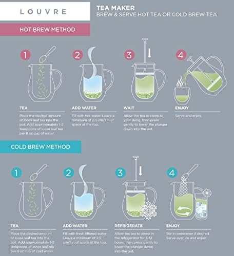 Teabloom Stay-Hot Glass French Press – Insulated 27-Ounce (800 mL) Loose Tea Steeper and Coffee Maker – Connoisseur's Choice - Image 6