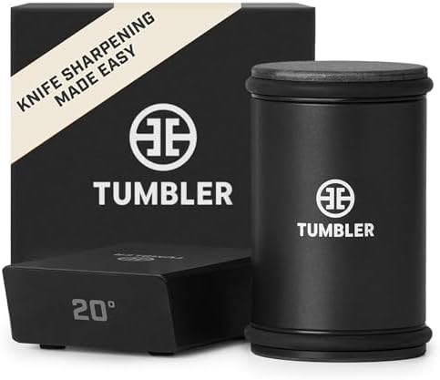 TUMBLER Pro Rolling Knife Sharpener™ (Black) by TUMBLER