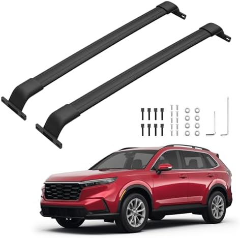 Roof Cross Bars for 2023-2026 Honda CRV Sport Hybrid with Flush Side Rails by Powerty