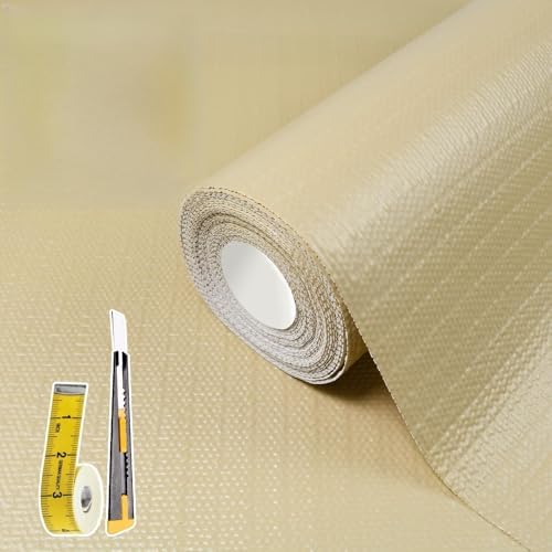 Shelf Liners for Kitchen Cabinets 12in x 20FT, Non Adhesive Drawer Liner by Adwann