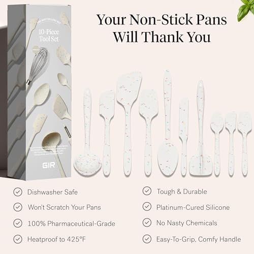 GIR: 10-Piece Silicone Ultimate Kitchen Utensils Set – Sprinkles - Image 4