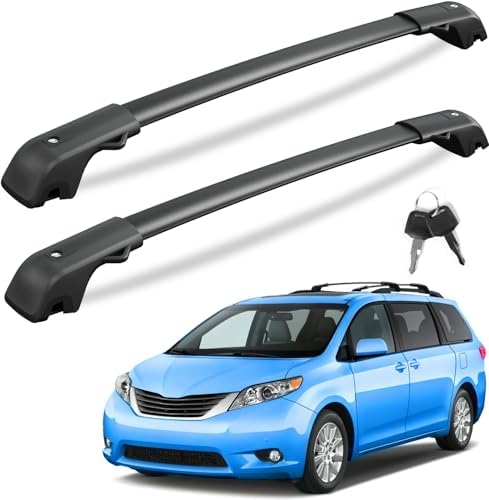 KINGGERI 300Lbs Roof Rack Cross Bars for Toyota Sienna 2011-2020 by KINGGERI