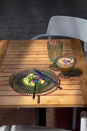 Fortessa Archie Glass Dinner Plate, 10.6 Inch, Sage - Image 5