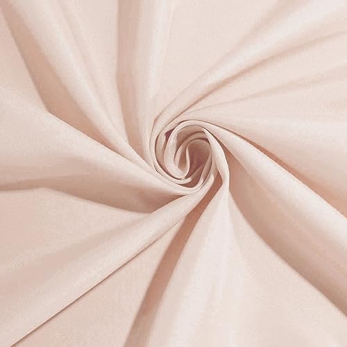 10 pcs 17-Inch Blush Polyester Table Napkins Reusable Washable Wedding Party Dinner Linens Tableware Supplies - Image 4