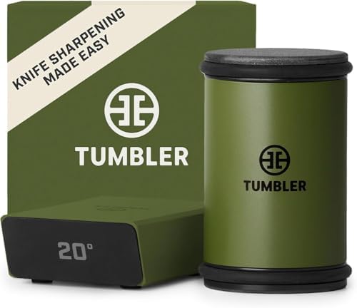 TUMBLER Pro Rolling Knife Sharpener™ (Green) by TUMBLER